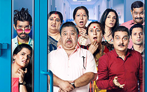 Bollywood family entertainer, Khajoor Pe Atke starring  Manoj Pahwa, Vinay Pathak & Seema Pahwa